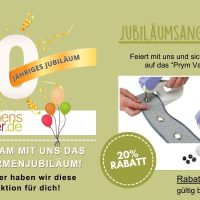 Wir feiern 20 Jahre Firmenjubiläum!