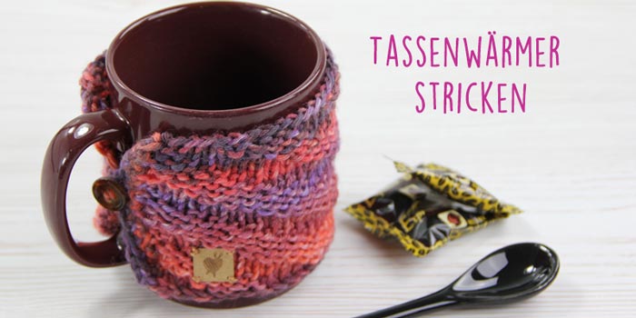 Tassenwärmer stricken