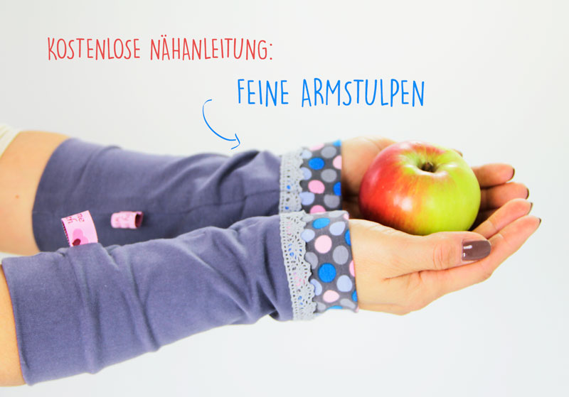 Armstulpen nähen als individuelles Accessoire