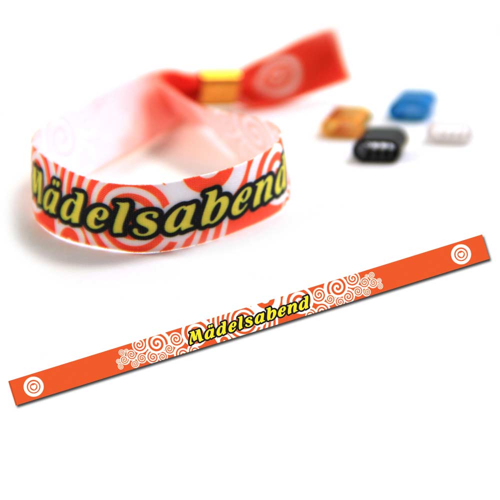 Party Wristband "Mädelsabend" Design 2