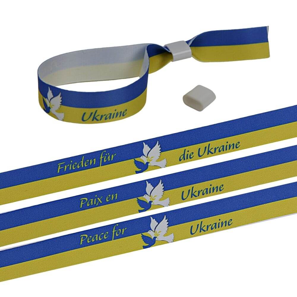 National-Wristband "Piece for Ukraine" - 1