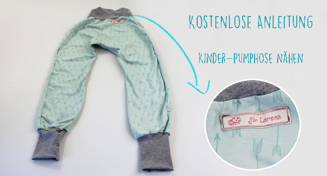 Kinder-Pumphose nähen