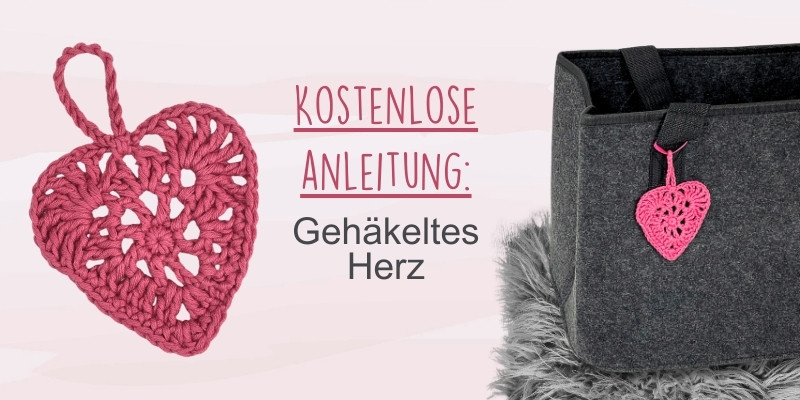 Gehäkeltes Herz