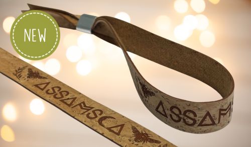 Sustainable Event Wristbands made from cork