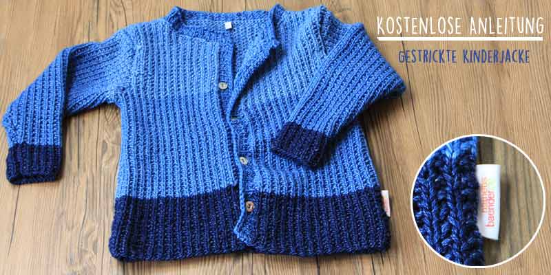 Kinderjacke stricken