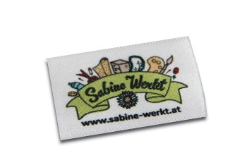 bedruckte Textiletiketten mit Logo 6