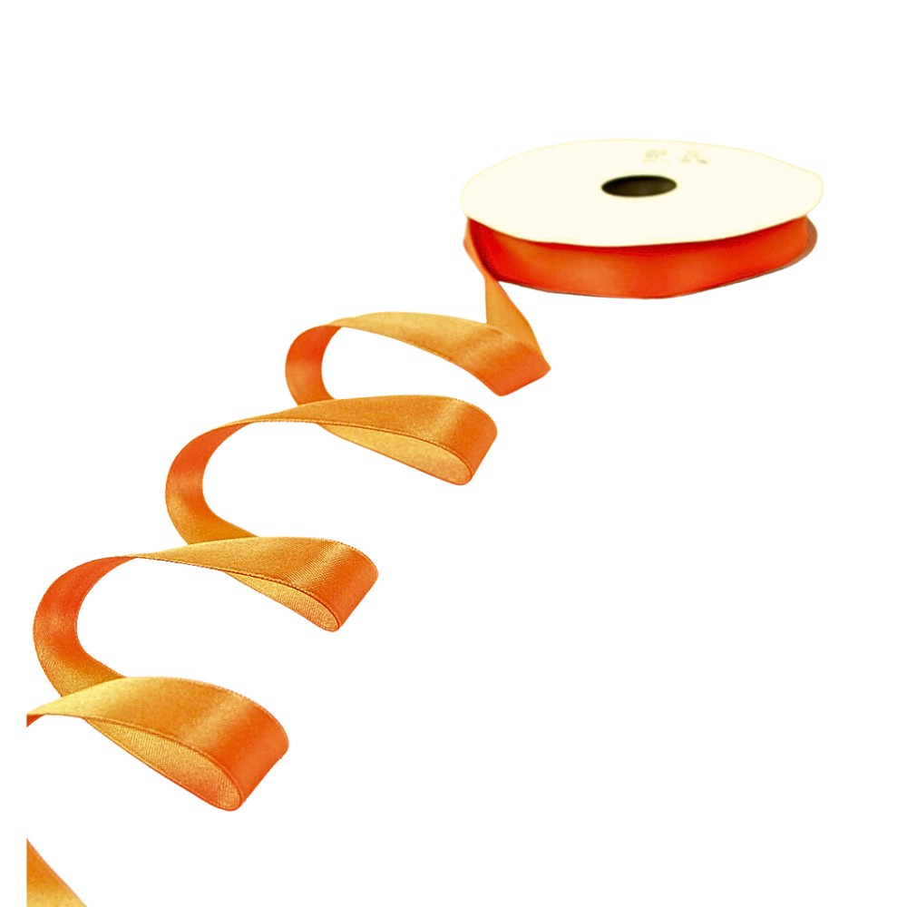 Gift Ribbon (plain) - neon orange