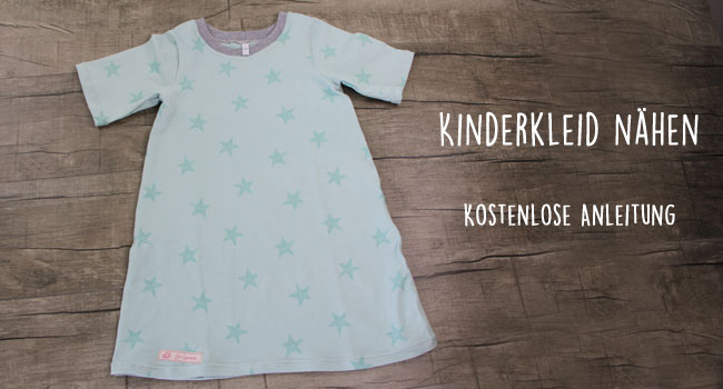 Kinderkleid nähen