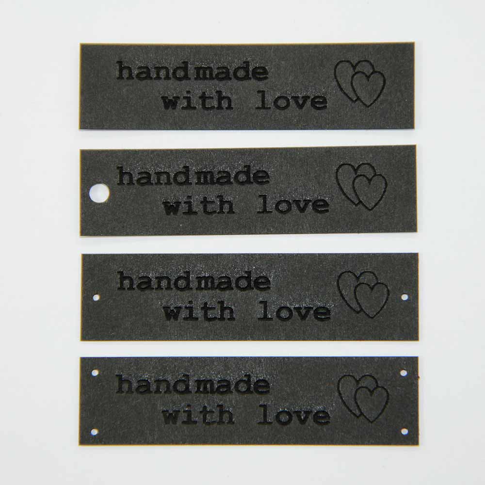 SnapPapp-Etikett "handmade with love"