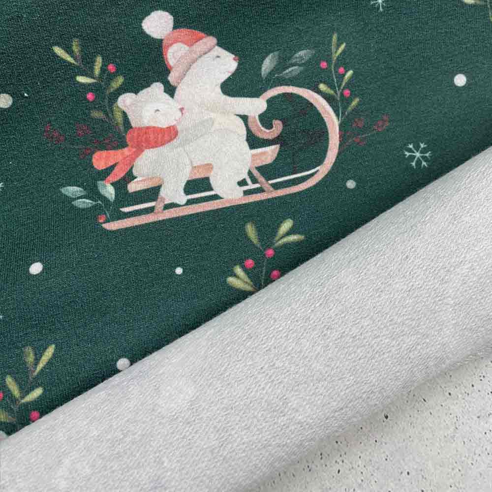 Fabric "Sleigh Ride" - French Terry Supreme