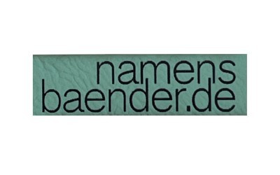 Premium Kunstleder mint namensbaender