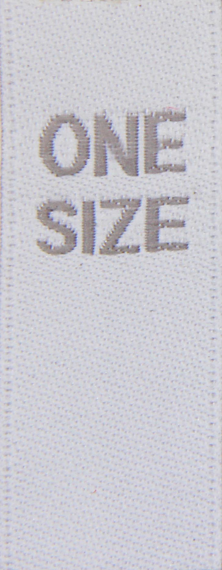 woven size labels - ONE SIZE