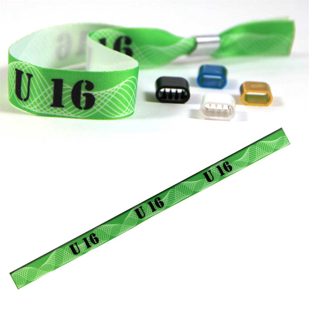 Partyarmband "U 16" Design 5, Eintrittsband