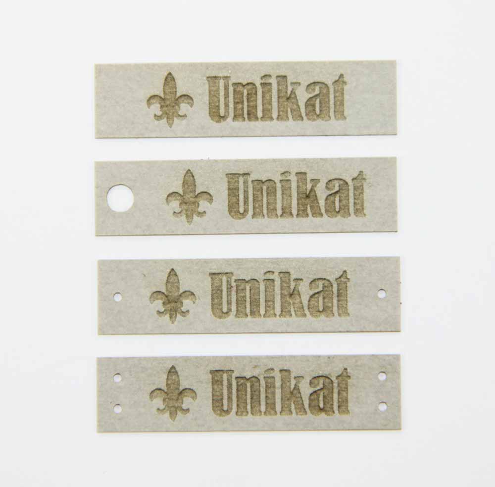 SnapPapp-Etiketten "Unikat", 1 x 4 cm