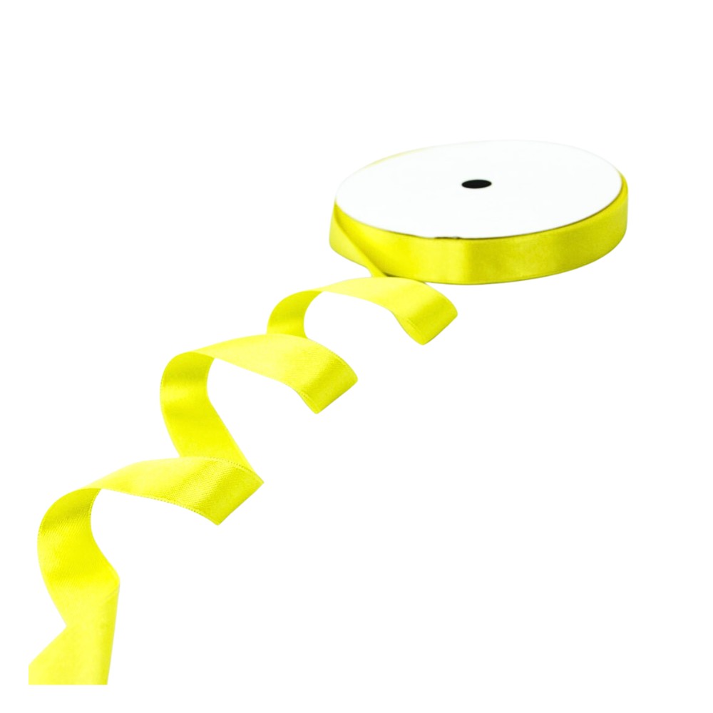 Gift Ribbon (plain) - yellow