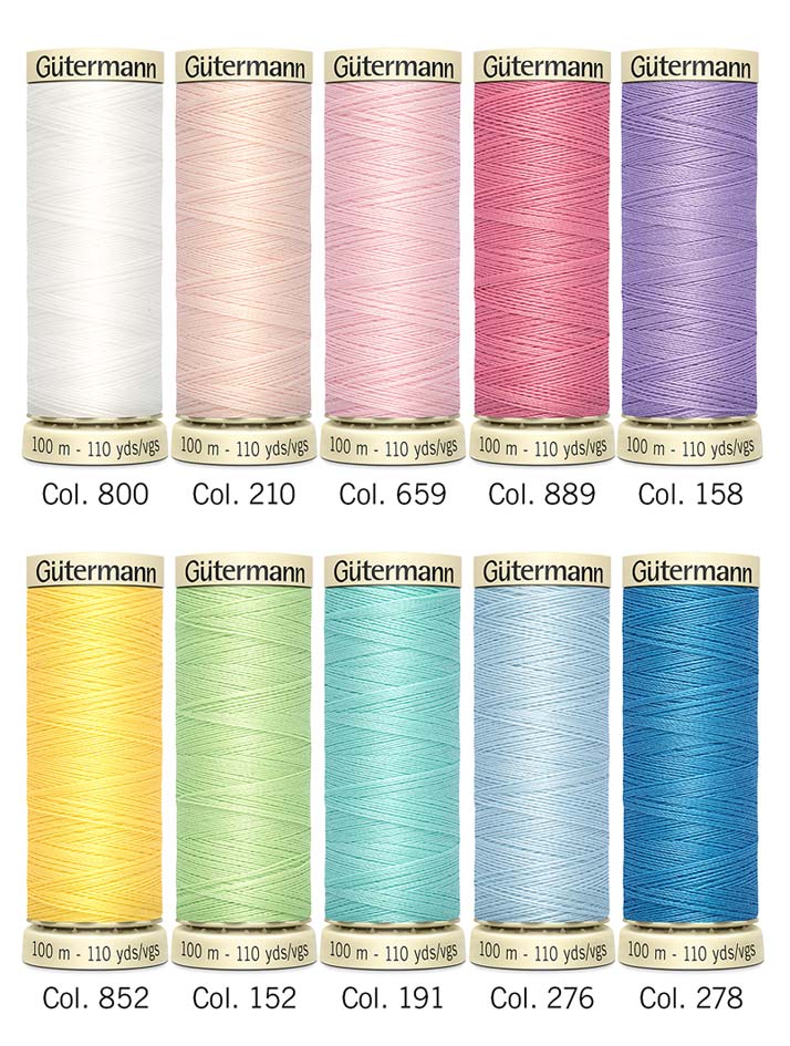 Sewing thread set Sew-all Thread Col. 2 - content