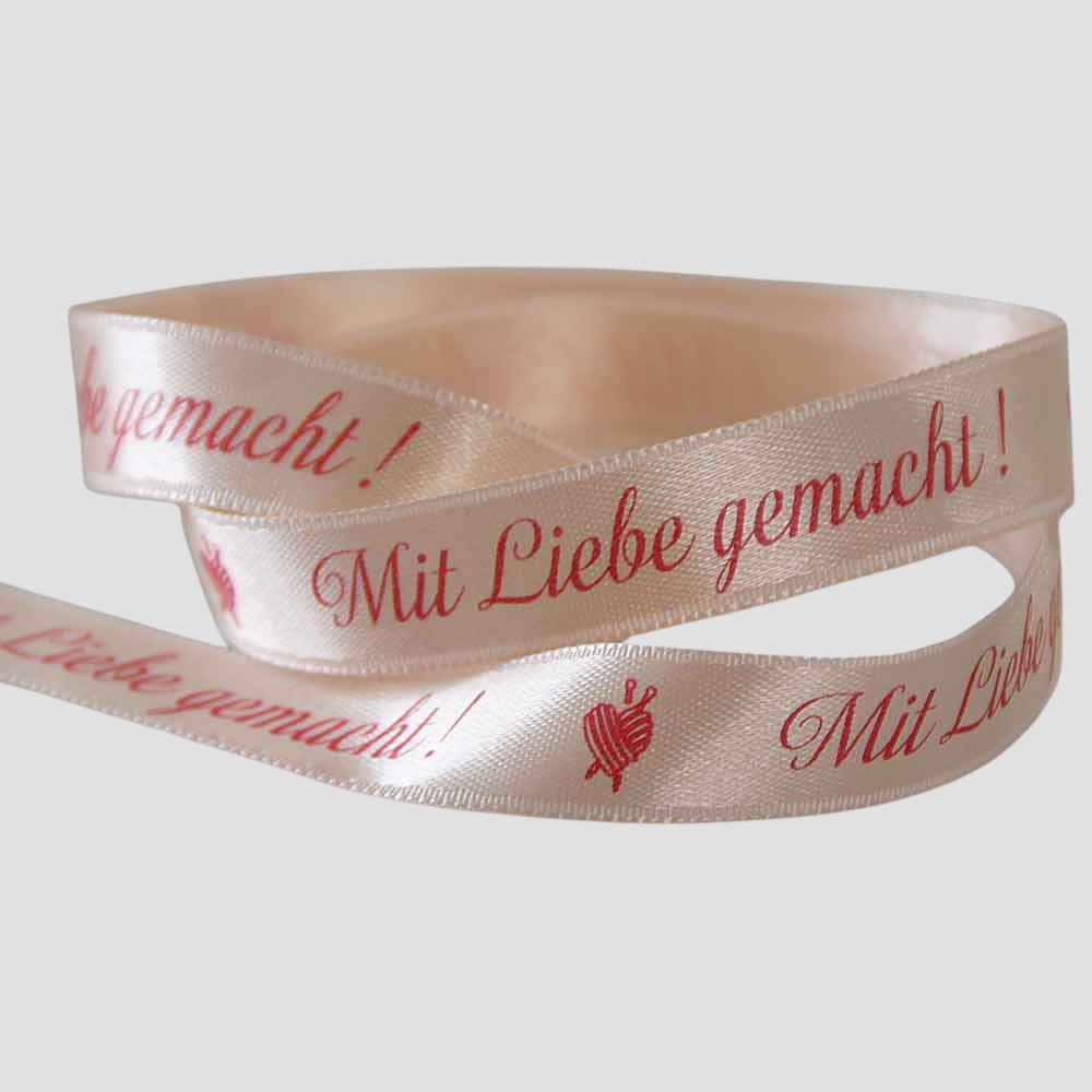 Geschenkband personalisiert bedrucken