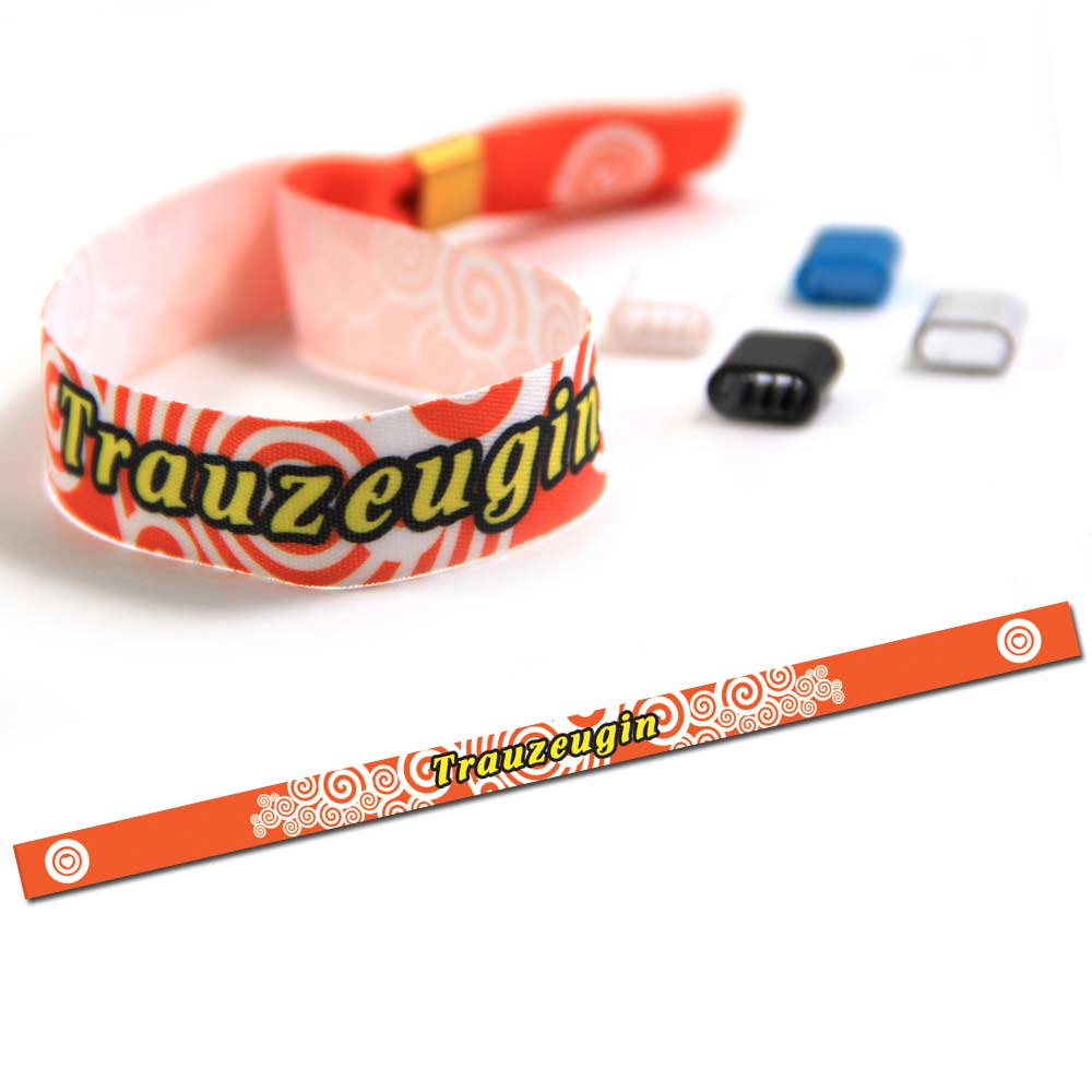 Party Wristband "Trauzeugin" Design 2