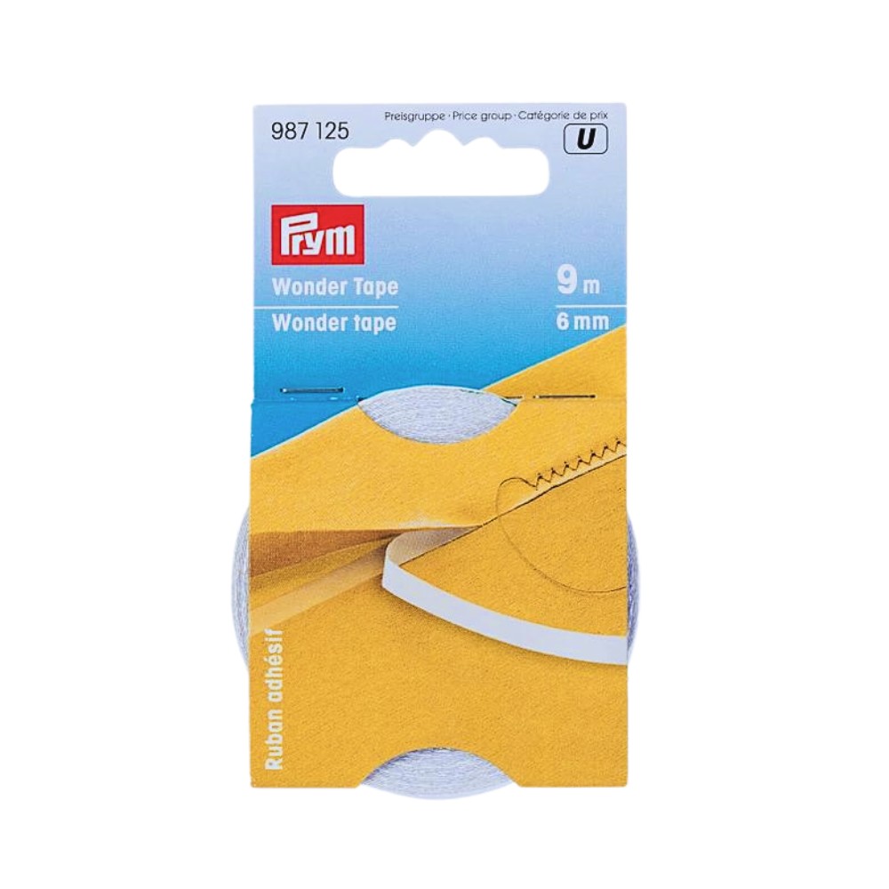 Prym - Wonder Tape - fixing tape 987125 (6mm x 9m)